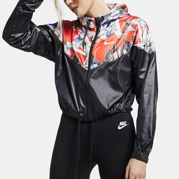 Nike Jackets & Blazers - 🚨 Nike Hyper Femme Cropped Hood Jacket